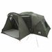 vidaXL - Tente - avec - Tapis de sol - imperméable - 10 personnes - Militaire - Vert