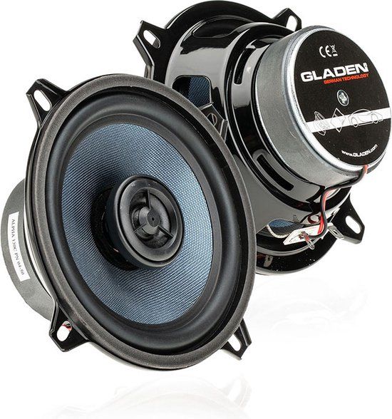 Gladen Audio Alpha 130C - 13cm 2-weg Coaxiale Autospeaker Set - 95W