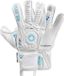 Elite Sport Supreme Gants de gardien de but - Blanc / Bleu clair | Taille : 7
