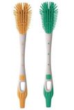 MAM Zedmm241M Soft Brush flessenborstel, ergonomisch, met ultrazachte borstelharen, 0+ maanden 1 eenheid (pak van 1), geel