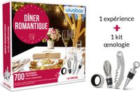 VIVABOX Coffret cadeau - Dîner romantique