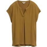 Tom Tailor Vrouwenblouse in gemengde materialen
