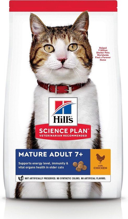 Hill's Science Plan Mature Adult 7+ met Kip 3 kg