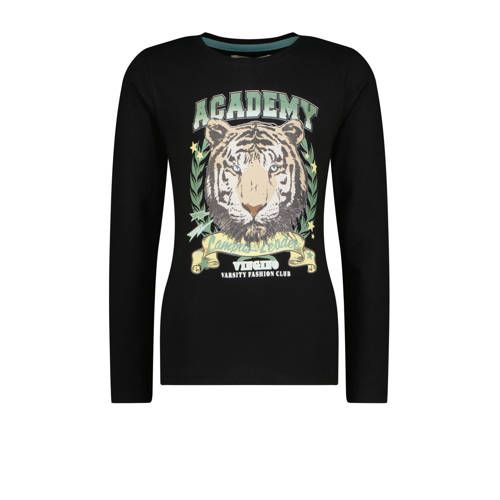 Vingino Joliene Longsleeve - Zwart met Printopdruk