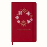 Moleskine Limited Edition Holiday Notitieboek - Large - Gelinieerd - Rood