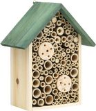 vidaXL Insectenhotels - 2 stuks - 23x14x29 cm - Massief Vurenhout