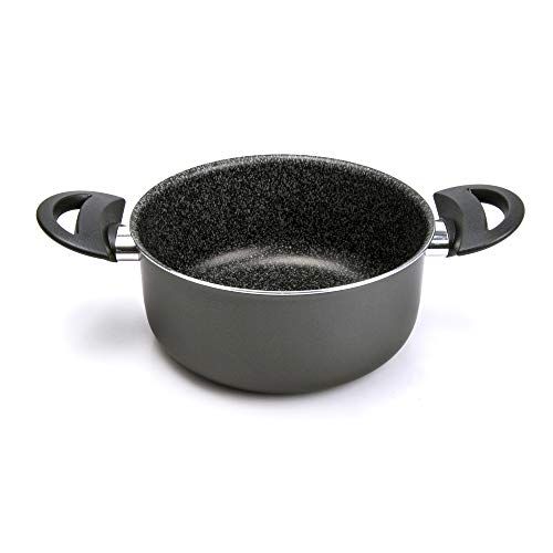 ALLUFLON Traditie Italië Braadpan - 22 cm - Zwart