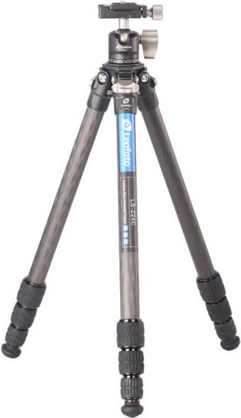 Leofoto LS-224C Carbon Ranger Statief + LH-25 Balhoofd