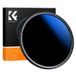 K&amp;F Concept K&F Concept variabel ND filter ND2-2000 nano C 62mm