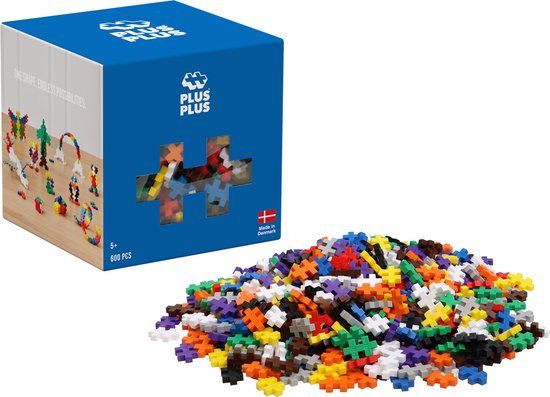PlusPlus Plus-Plus - Basic Colormix - 600 stuks - Bouwstenen - Vanaf 5 jaar