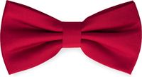 Ladeheid Vlinderdas - Strikjes voor Heren - Lengte: 12 cm, Breedte: 6 cm - Bordeaux - LA-EA-BMM