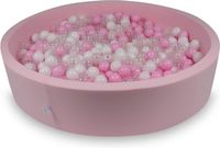 Mimii Piscine à balles 130x30cm rose