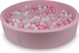 Mimii Piscine à balles 130x30cm rose