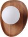 OSRAM Decor Acacia Nest Wandlamp, Acacia Hout Bruin, G9 Versie, Metaal, Glas, Textielkabel