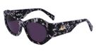 LIU JO LJ786S 013 BLACK GREY TEXTURED 54/18/135 Vrouw Zonnebrillen