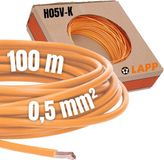 LAPP 4510091 Draad H05V-K 1 x 0.50 mm² Oranje 100 m
