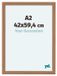 yd. Cadre photo A2 42x59,4 cm - MDF - Noyer Clair - Como