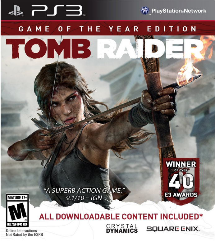 Square Enix Tomb Raider: Game Of The Year Edition PlayStation 3