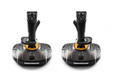 Thrustmaster T.16000M FCS SPACE SIM DUO Joystick - PC - Black, Orange