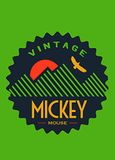 Disney Komar Disney muurschildering Mickey Mouse Vintage 50x70cm