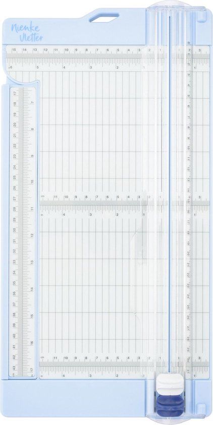 Nienke Vletter Papiersnijder met Rilfunctie 15x30,5cm Blauw