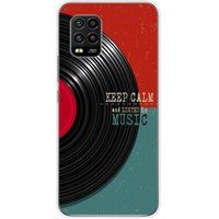 Xiaomi Mi 10 Lite Keep calm bedrukt siliconen hoesje