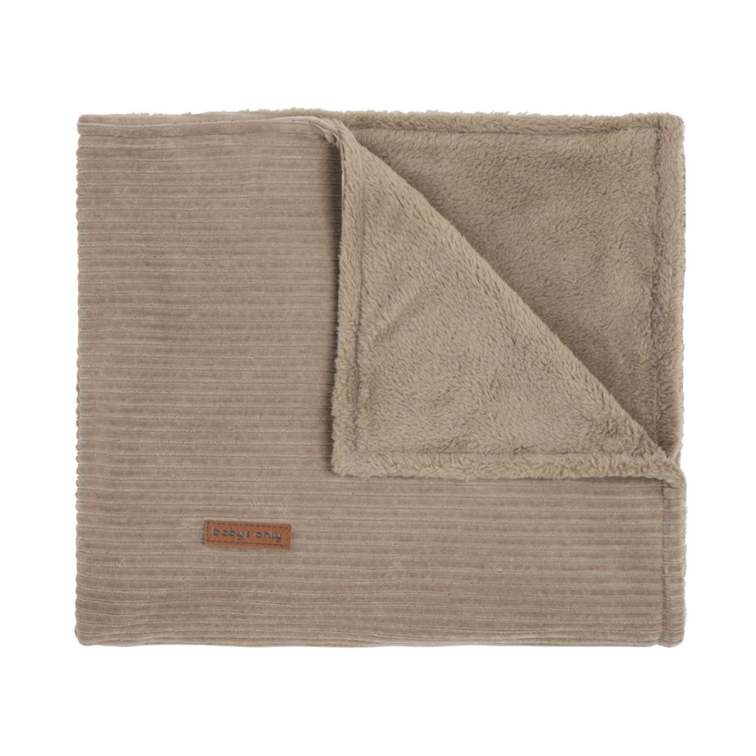 Baby's Only Ledikantdeken teddy - Sense - Clay - Katoen - 8720512365115