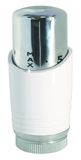 SOMATHERM FOR YOU 601522801 Thermostaatkop M30x1,5 wit/chroom design voor handdoekdroger of designradiator