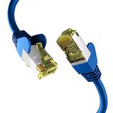 EFB-Elektronik CAT6a Blauw 0,25m patchkabel S/FTP PIMF