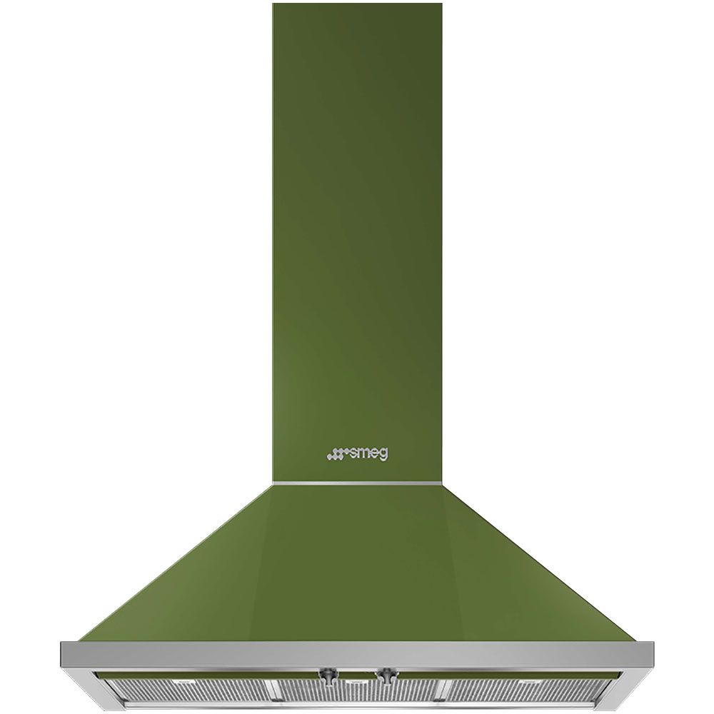 Smeg KPF9OG - Groene Wandafzuigkap - 781 m³/uur - A+