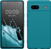 kwmobile telefoonhoesje geschikt voor Google Pixel 7a - Hoesje voor smartphone - Precisie camera uitsnede - In mat petrol