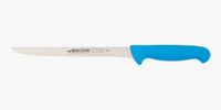 Arcos Fileermes 20 cm - Nitrum roestvrijstalen lemmet, ergonomische greep van polypropyleen, ideaal voor fileren - blauw, serie 2900, kleur zilver