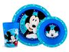 Lulabi Mickey Cosmo 3-delige set voor jongens, polypropyleen, blauw, versierd