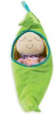 Manhattan Toy Knuffel Snuggle Pods Sweet Pea 15 Cm Pluche Groen