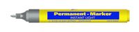Bleispitz Permanent-marker instant light (10 stuks, zilver, ronde punt, 1,5-3 mm, sterk dekkend, geurarme inkt voor hout, metaal, kunststof, glas, rubber, karton, speciale marker) 1775