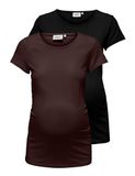 ONLY MATERNITY T-shirts OLMLOVELY 2-pack T-shirts