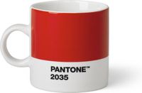 Pantone Espressobeker - Bone China - 120 ml - Rood 2035 C
