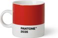 Pantone Espressobeker - Bone China - 120 ml - Rood 2035 C