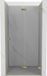 Mexen Lunar-F porte de douche pliable droite 100 cm, transparent, or