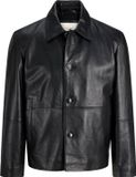 Jack & Jones Leren jas Zwart XL