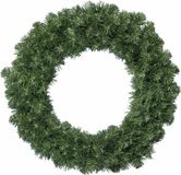 Everlands Kerstkrans - 50 cm - Groen - Kunststof