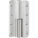 Häfele Paumelle à visser, 140 mm, 60 kg, inox v2, DIN droite, arrondie