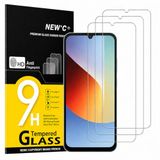 NEW'C Gehard glas voor Xiaomi Redmi A7 Pro, displaybeschermfolie | 3 stuks, HD transparant, hardheid 9H, krasbestendig, zonder luchtbellen, oleofobic, nauwkeurig aanraakgevoel