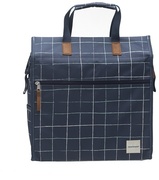 New Looxs Enkele fietstas/pakaftas Lilly 18L Check Blue