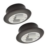 WAGNER design yourself, noir/blanc, (Ø) 40 mm