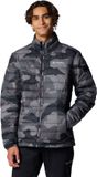 Columbia Powder Lite II Printed Jacket Mannen Zwart XL