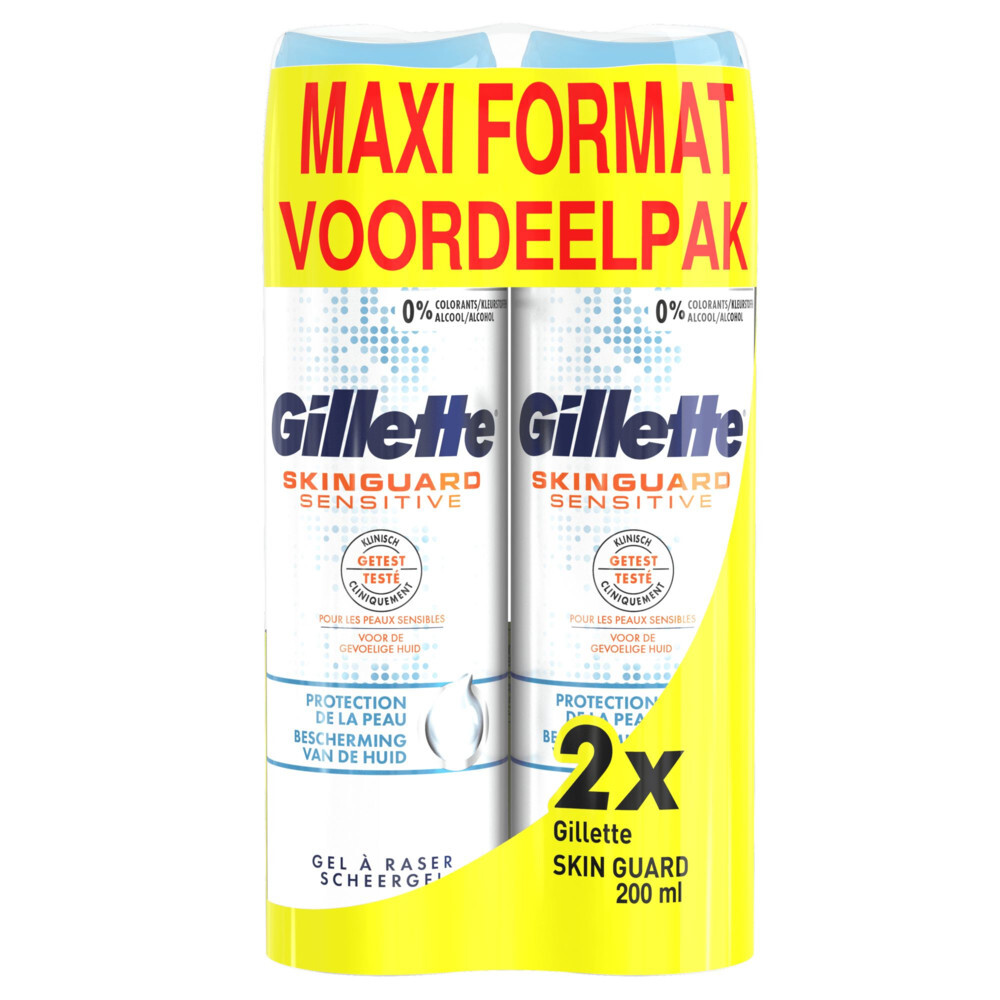 Gillette Skinguard Sensitive Scheergel 400 ml