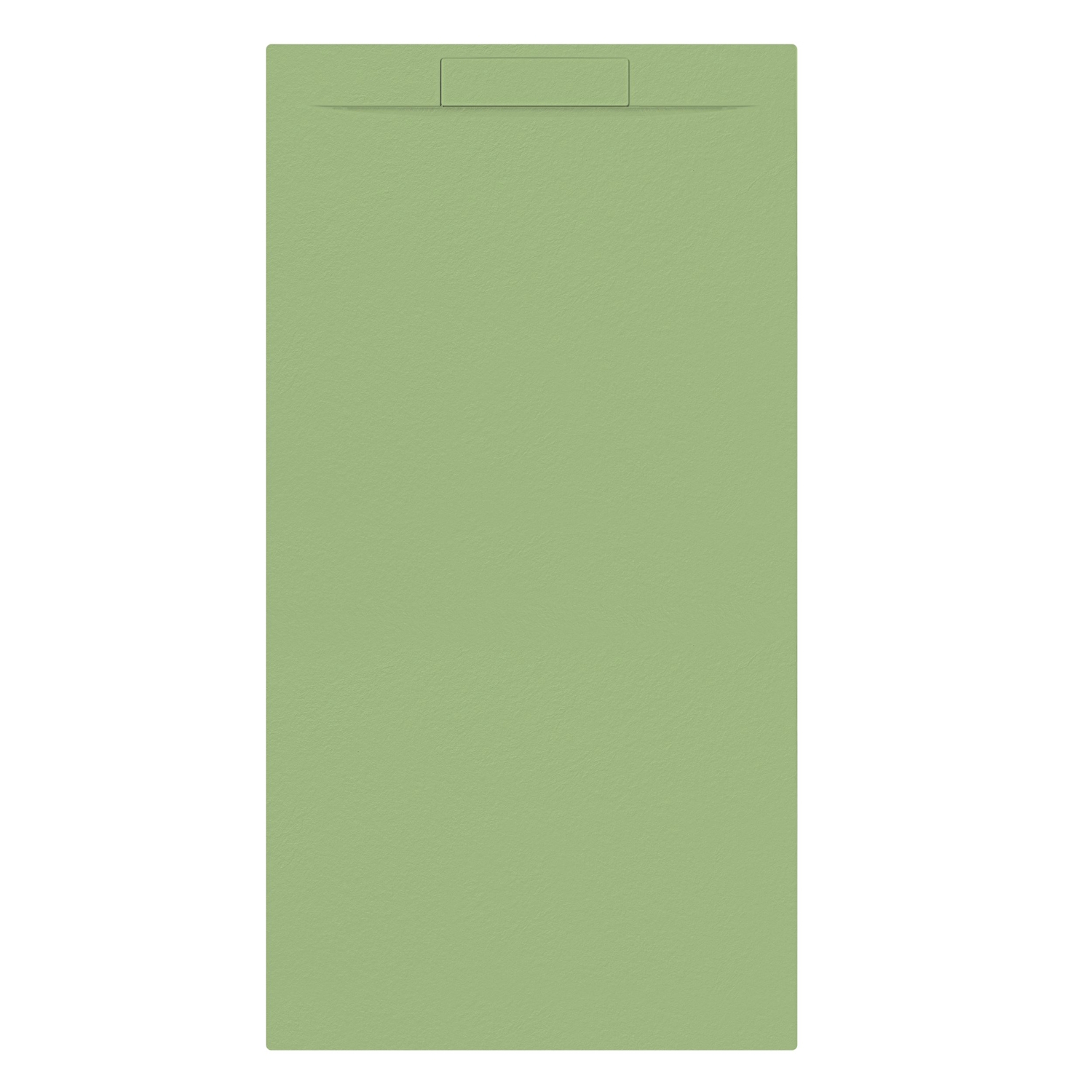 Allibert Douchebak + sifon allibert rectangle 180x90 cm mat olijfgroen