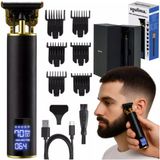 Soulima tondeuse sans fil pour cheveux et barbe – noir