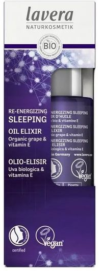 Lavera Re-Energizing sleeping oil elixir bio 30 Milliliter